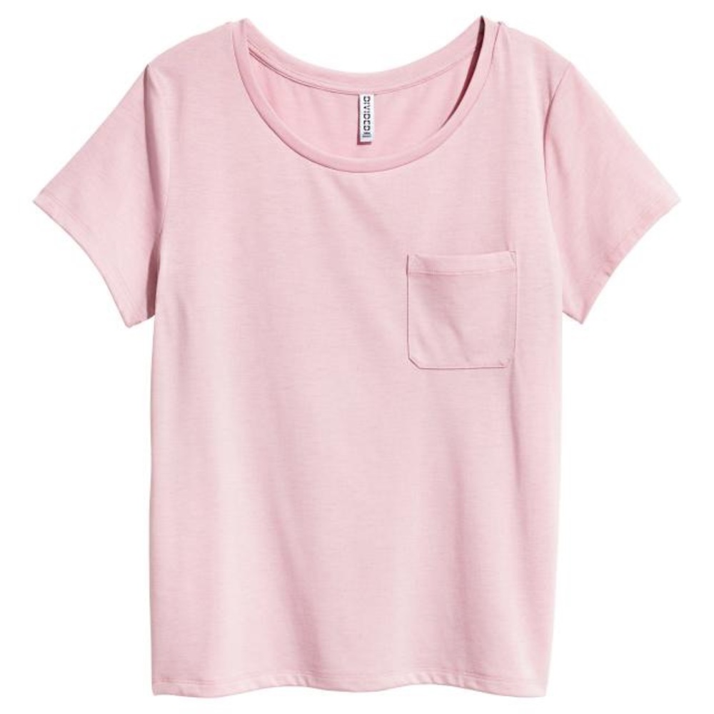H&M Basic Pink Tee Size XS